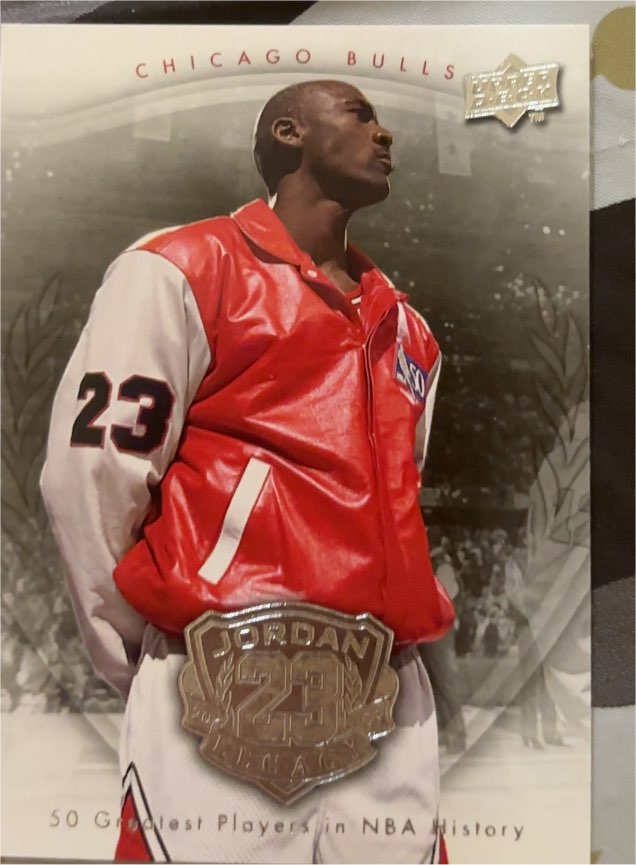 2009-10 Upper Deck Michael Jordan Legacy Collection #39 Michael Jordan — front