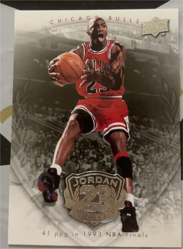2009-10 Upper Deck Jordan Legacy #33 Michael Jordan — front