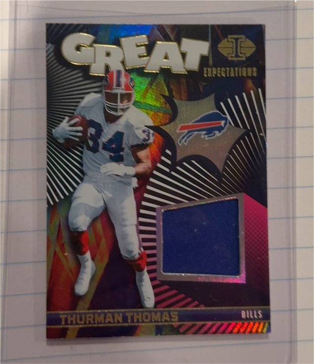 2024 Panini Illusions Great Expectations #GE-TTH Thurman Thomas — front
