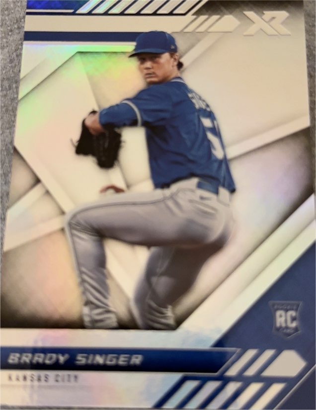 2021 Panini Chronicles XR #11 Brady Singer — front