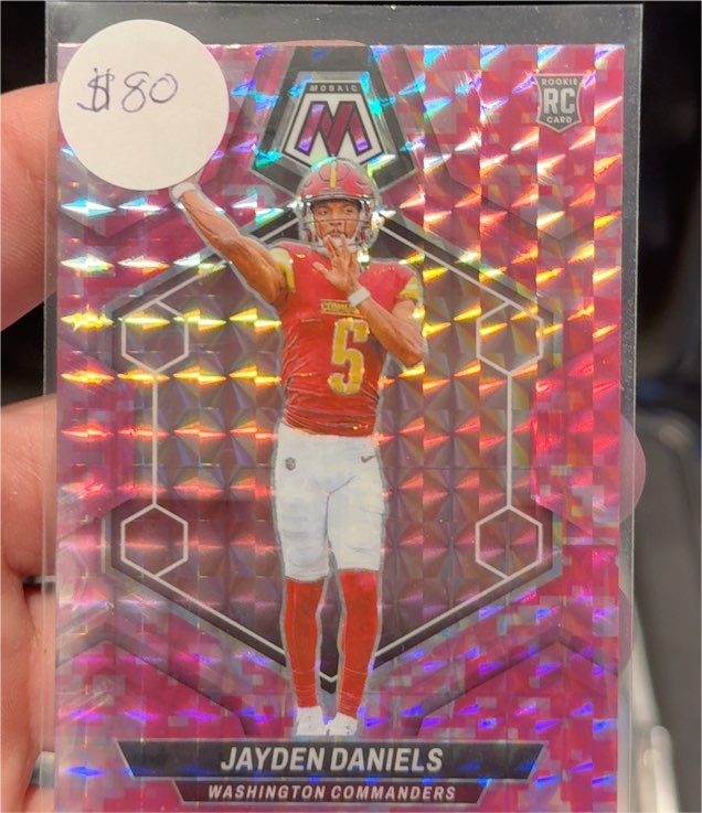 2024 Panini Mosaic #302 Jayden Daniels — front