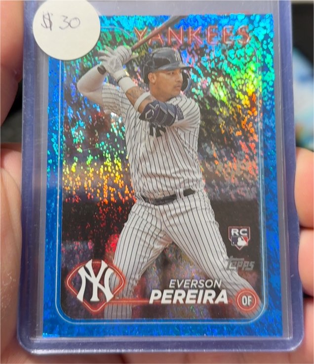 2024 Topps Chrome #238 Everson Pereira — front