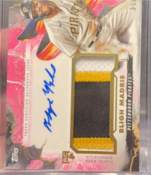 2023 Topps Inception #IAP-BM Bligh Madris — front