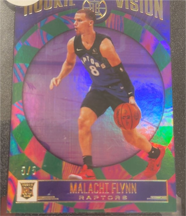2019-20 Panini Illusions Rookie Vision #5 Malachi Flynn — front