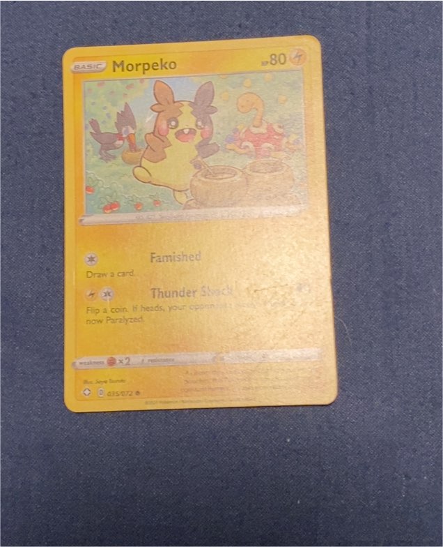 2021 Pokémon Shining Fates #035 Morpeko — front
