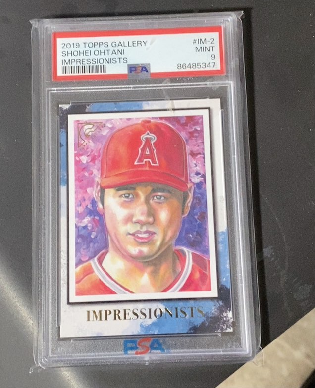 2019 Topps Gallery #IM-2 Shohei Ohtani Impressionists — front
