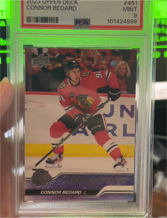 2023-24 Upper Deck #451 Connor Bedard — front
