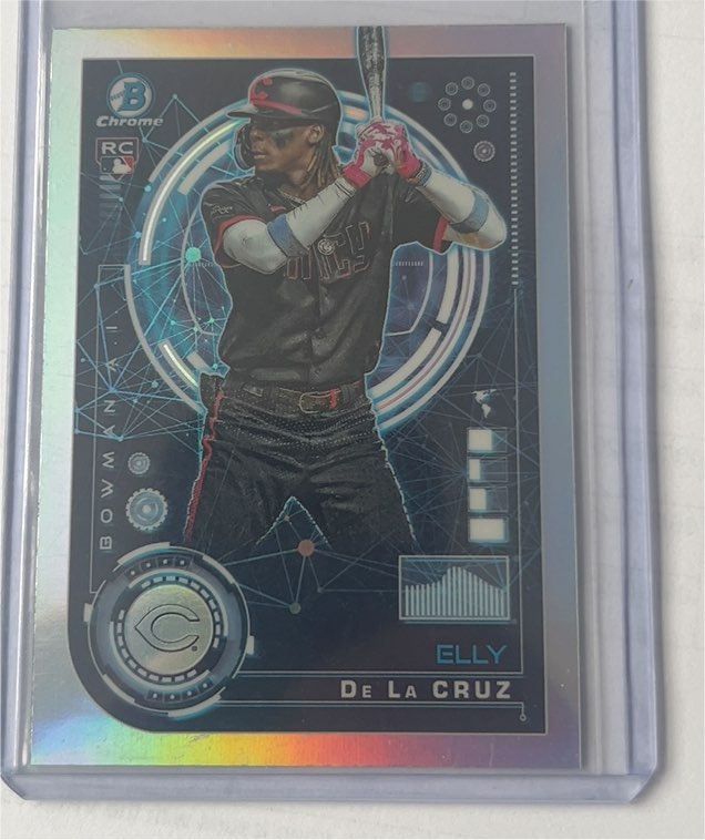 2024 Bowman Chrome #BAI-1 Elly De La Cruz Bowman AI — front