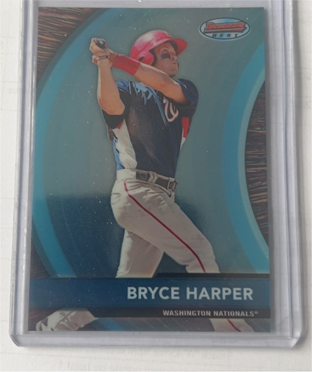 2012 Bowman's Best #BBP4 Bryce Harper — front