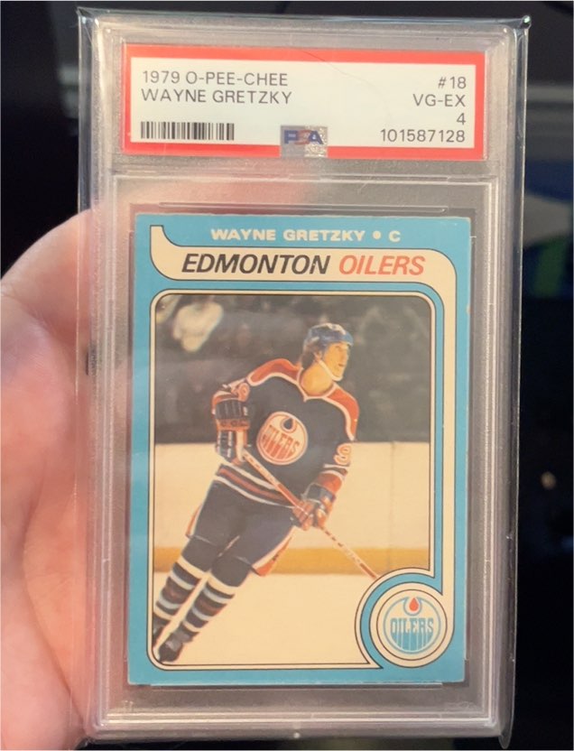 1979 O-Pee-Chee #18 Wayne Gretzky — front
