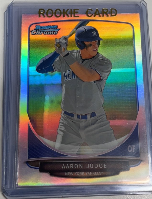 2013 Bowman Chrome #BDPP19 Aaron Judge — front