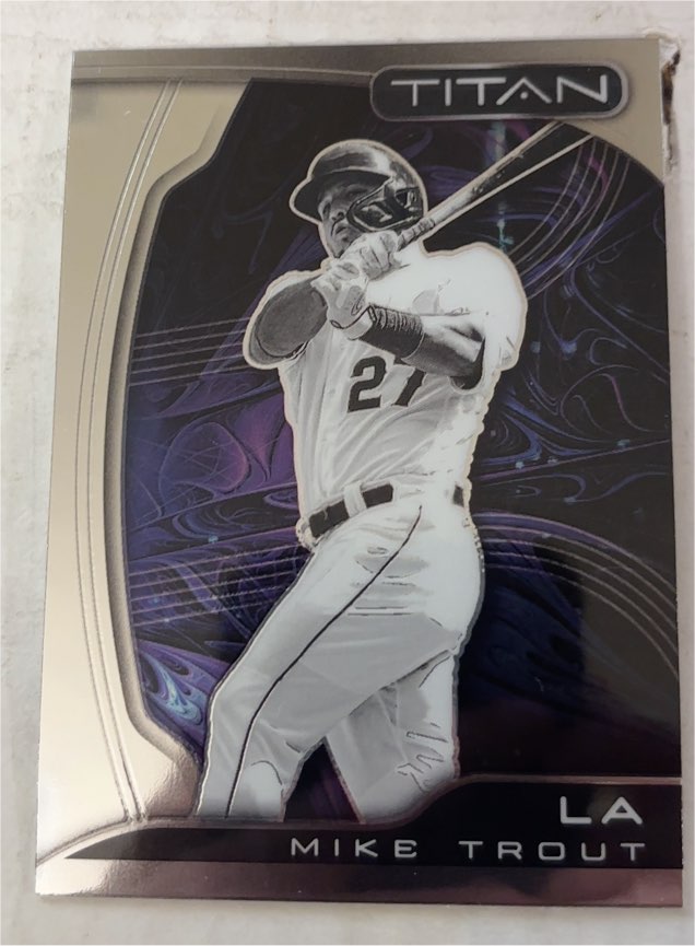 2022 Panini Chronicles Titan #20 Mike Trout — front