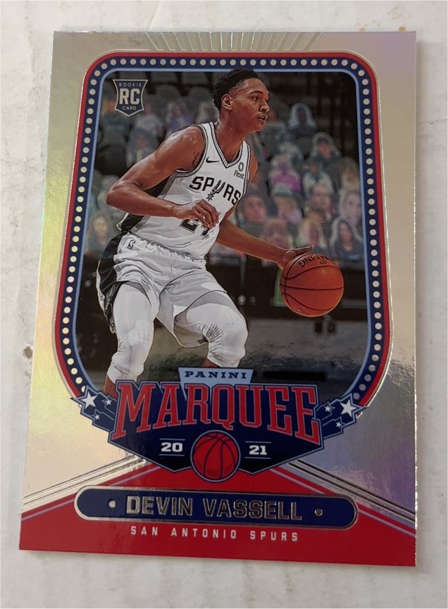 2020-21 Panini Chronicles Marquee #243 Devin Vassell — front
