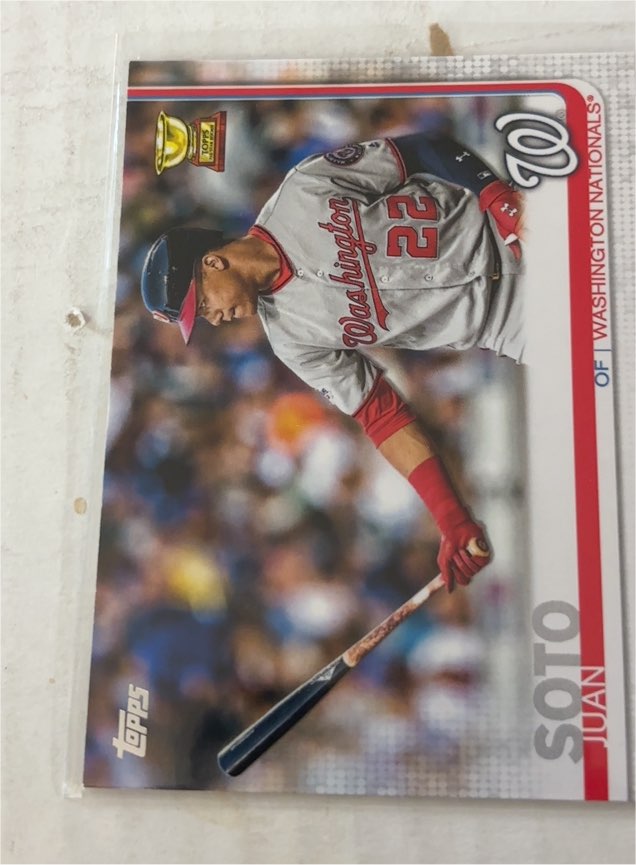 2019 Topps Opening Day #128 Juan Soto — front