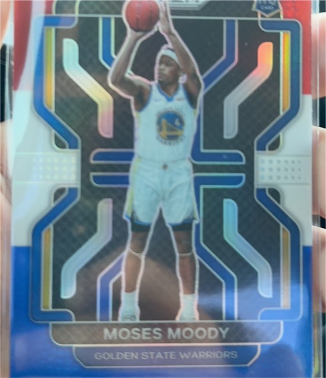 2021-22 Panini Prizm #308 Moses Moody — front
