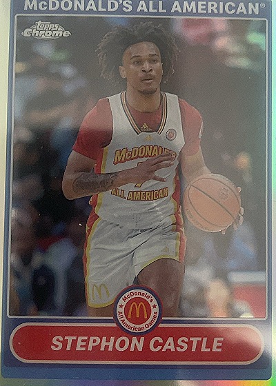 2023 Topps Chrome McDonald's All American #2K7-11 Stephon Castle — front