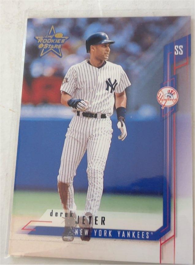 2001 Leaf Rookies & Stars #2 Derek Jeter — front