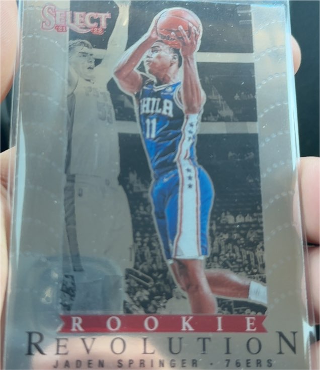 2021-22 Panini Select #23 Jaden Springer Rookie Revolution — front