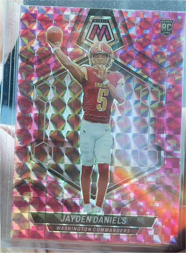 2024 Panini Mosaic #302 Jayden Daniels — front