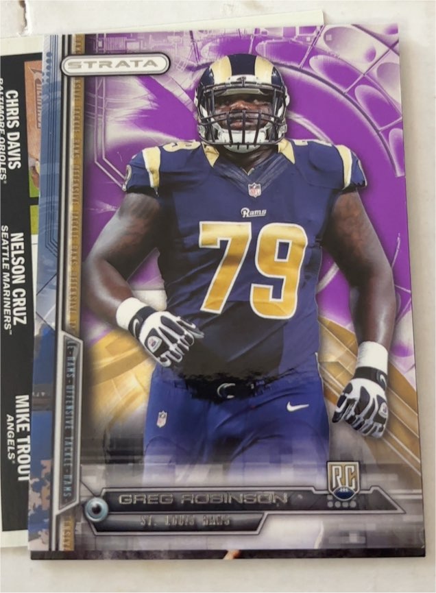 2014 Topps Strata #115 Greg Robinson Rookie — front