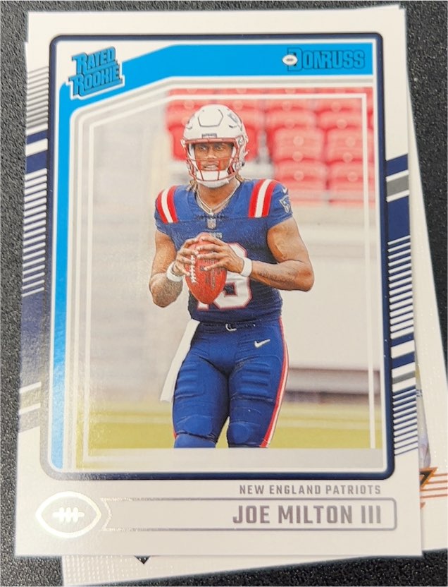 2024 Panini Donruss #319 Joe Milton III — front