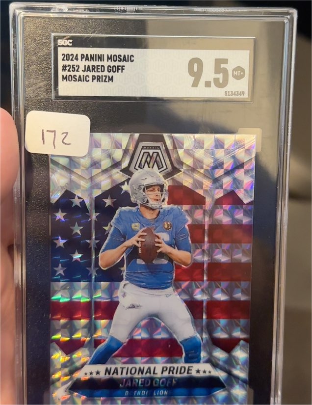 2024 Panini Mosaic #252 Jared Goff — front