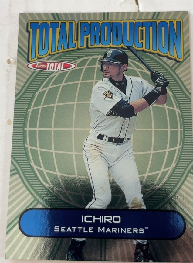 2002 Topps Total Production #TP3 Ichiro Suzuki — front