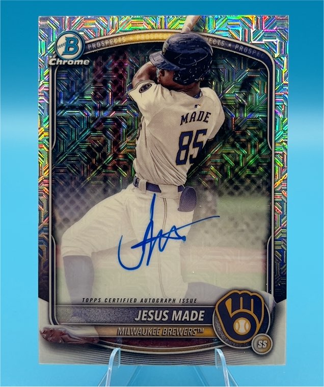 2025 Bowman Chrome #BCP-50 Jesus Made — front