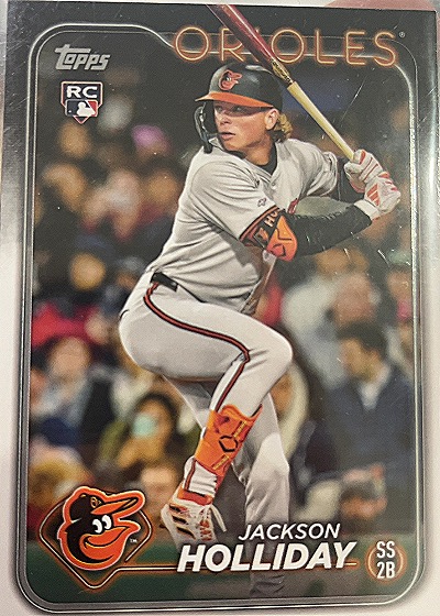 2024 Topps #697 Jackson Holliday — front