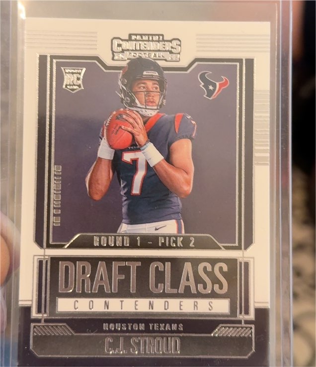 2023 Panini Contenders #5 C.J. Stroud Draft Class — front