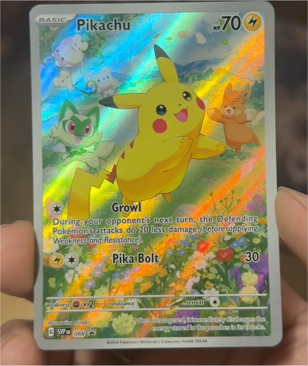 2024 Pokémon SVP #088 Pikachu — front