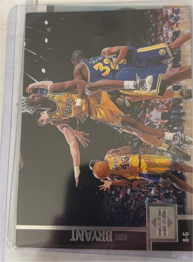 1997 Upper Deck #58 Kobe Bryant — front