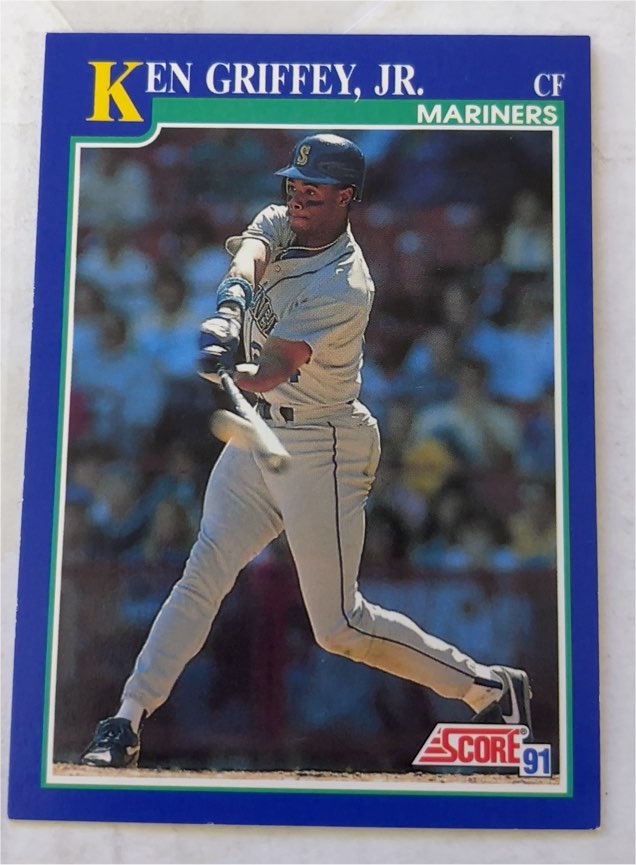 1991 Score #2 Ken Griffey, Jr. — front