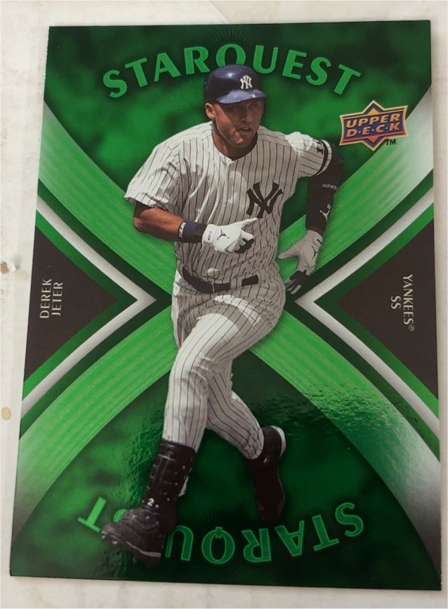 2008 Upper Deck StarQuest #SQ-9 Derek Jeter — front