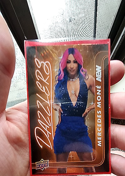 2025 Upper Deck AEW #DZ-28 Mercedes Moné Dazzlers — front