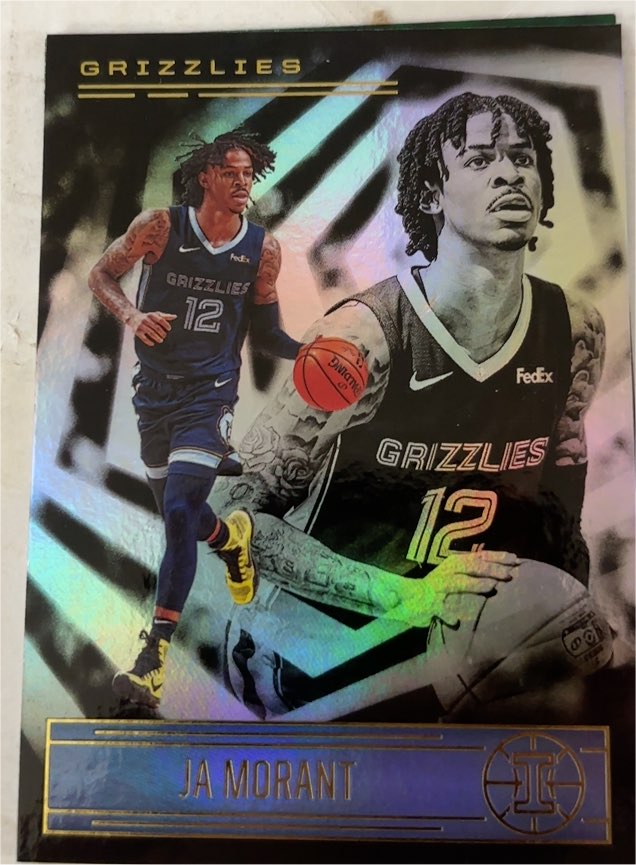 2020-21 Panini Illusions #1 Ja Morant — front