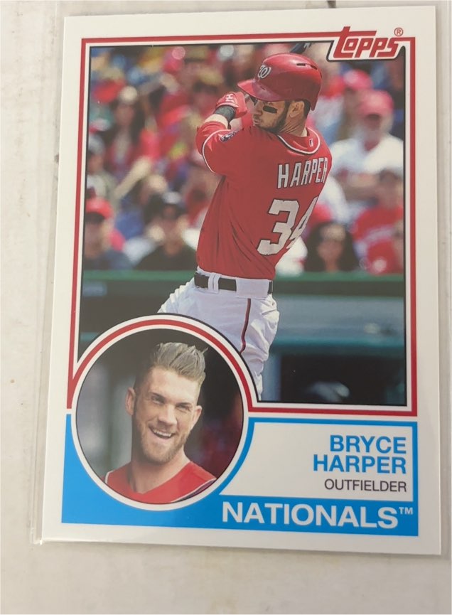 2015 Topps Archives #225 Bryce Harper — front