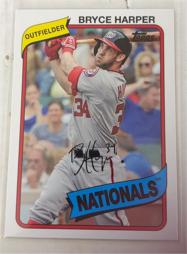 2014 Topps #100 Bryce Harper — front