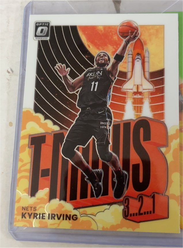 2021-22 Donruss Optic #14 Kyrie Irving T-Minus 3...2...1 — front