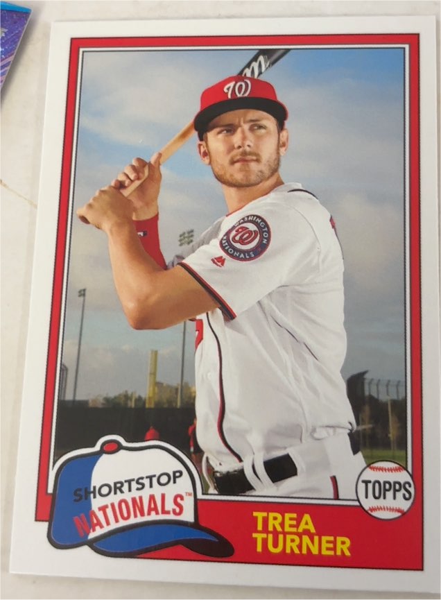 2018 Topps Archives #233 Trea Turner Washington Nationals — front