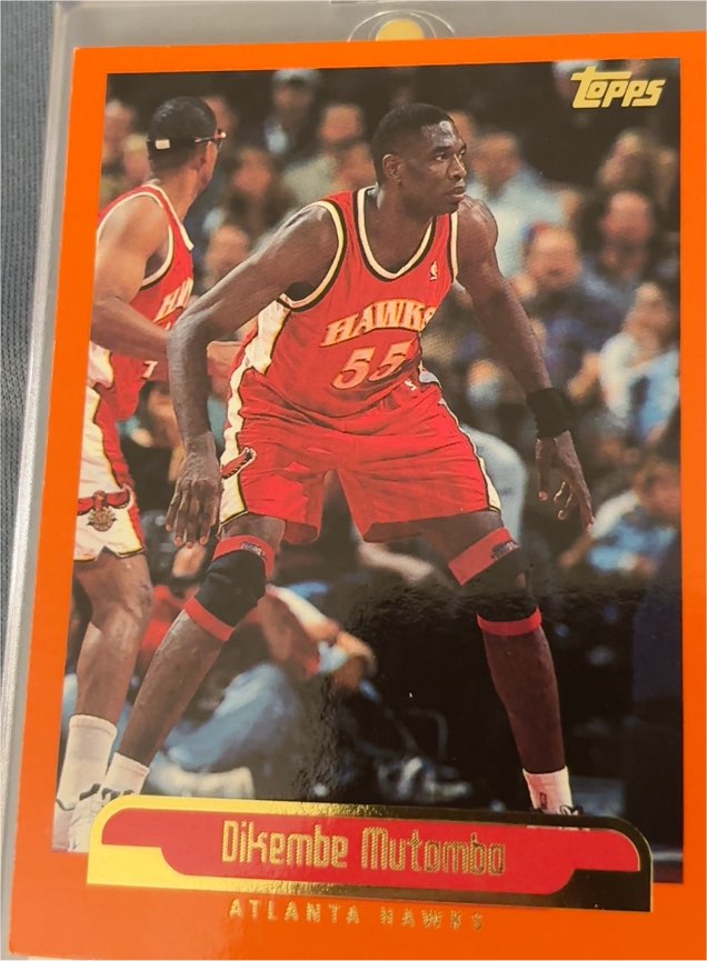 1999-00 Topps #150 Dikembe Mutombo — front