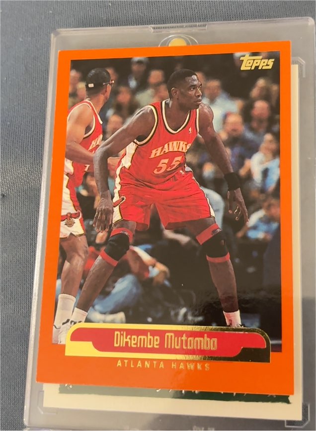 1999-00 Topps #150 Dikembe Mutombo — front