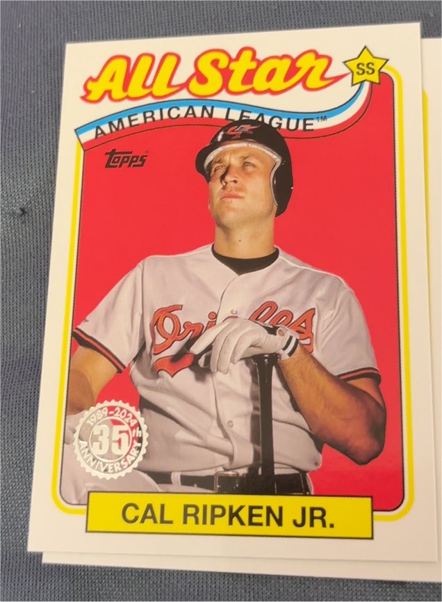 2024 Topps Series 2 #89ASB-13 Cal Ripken Jr 1989 35th Anniversary All Star — front