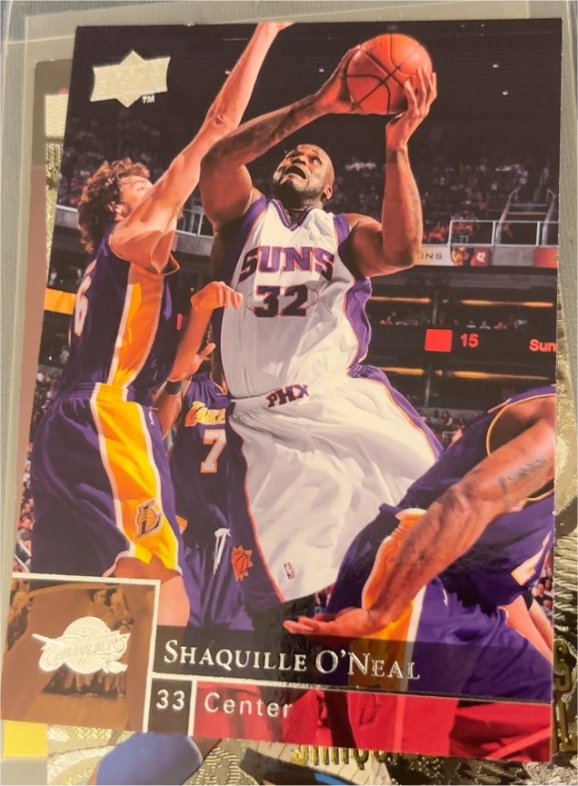2009-10 Upper Deck #153 Shaquille O'Neal — front