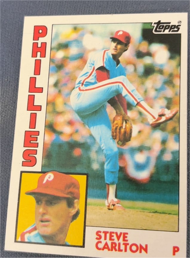 1984 Topps #780 Steve Carlton — front