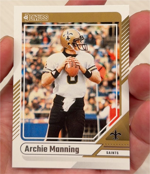 2024 Donruss #195 Archie Manning — front