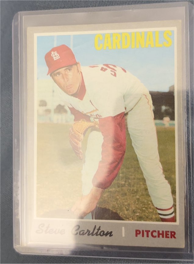 1970 Topps #220 Steve Carlton — front