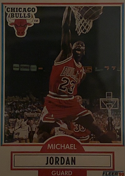 1990 Fleer #26 Michael Jordan — front