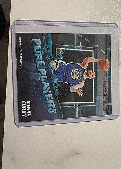 2023-24 Panini NBA Hoops #9 Stephen Curry Pure Players — front