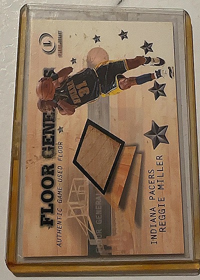 2000-01 Fleer Legacy Floor Generals #16FG Reggie Miller — front